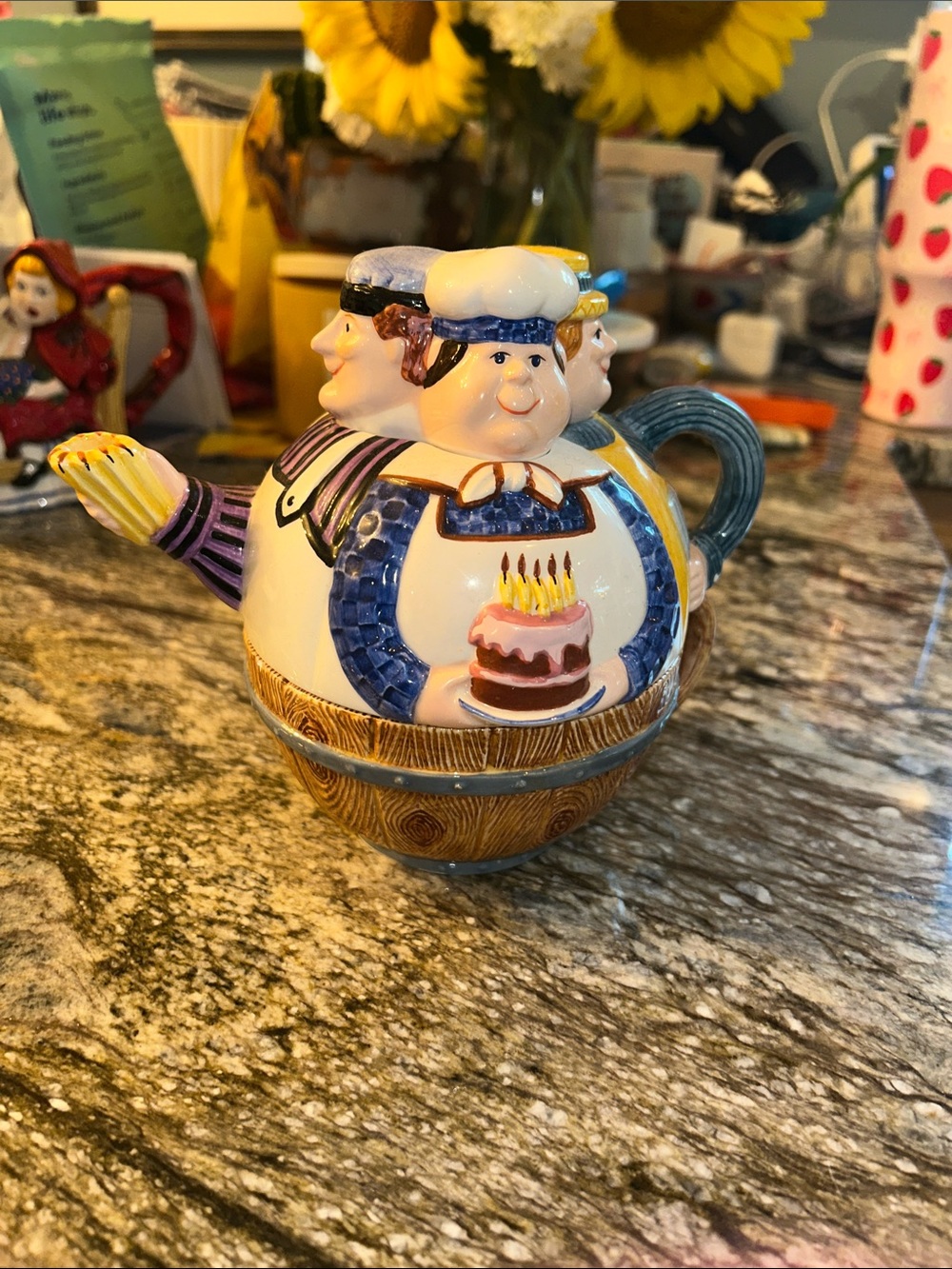 Department 56 Nursery Rhyme Single Serve Teapot